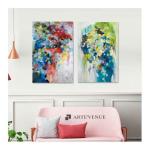 ARTE'VENUE Summer Symphony framed wall art 24 X 36 inch (set of 2)