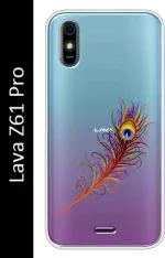 BeauCase Lava Z61 Pro Multicolor Silicon Grip Case Back Cover