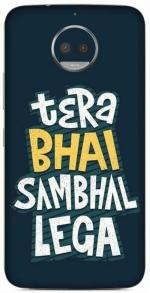 instyler Motorola Moto G5s Plus Matte Vinyl Quotes Printed Mobile Skin Sticker with Scratch Resistant Lamination