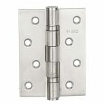 AKS Stainless Steel SS304 Double Ball Bearing Door Hinge Length 3 inch Width 2.5 inch Thickness 2.5 MM (12 Gauge) Finish Satin SS Pack of 10 Piece