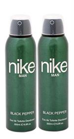 Nike Men Black Pepper Deodorant Combo Pack Of 2 (200Ml Each)
