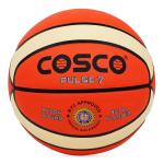 Cosco Multicolor Rubber Pulse Basketball - Size 7