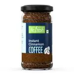 Re:fresh Cinnamon Instant Coffee 50 Gm | 100% Arabica | Premium Flavour Natural Freeze Dried Coffee | Medium Roast