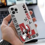 Emble Jordan Designer Printed Silicone Case For IPhone 11 Pro Max ( TPU | Soft , IPhone 11 Pro Max | Multicolor )