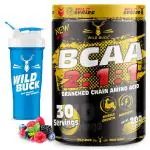 Wild Buck BCAA Supplement with Shaker, 200 g