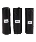 NATIONCHAIN OVERSEAS - Oxo Biodegradable Garbage Bag , Waste Container, Budget-Friendly Eco-Conscious, Medium Size - ( 19 x 21) - 90 Bags/Roll ( Pack of 3) (Black)