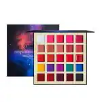 FLENGO; MADE FOR YOU 25 Color Lipstick Palette Waterproof Smudgeproof Long Lasting, Multicolor Semi-Matte Finish