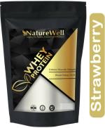 Naturewell Pure Series Whey Protein Concentrate - Strawberry, 2500 Gram
