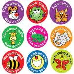 Asmi Collections 2 cm Smiley Emoji Stickers - Set of 144 Self Adhesive Sticker (Pack of 144) | Wall Sticker | waterproof wall sticker