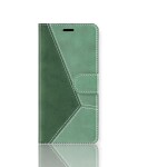 Trounce Tango Series Dual Green Shade Faux Leather Mobile Wallet Flip Cover For Nokia 6.2