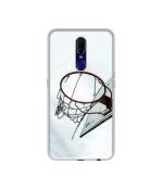 Casotec Basketball Ring Design Printed Silicon Soft TPU Back Case Cover for Oppo F11
