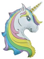 My Party Suppliers Party Decorative 3D Large Unicorn Animal Theme Foil Balloons