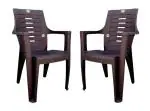 Anmol Moulded FEROZ 8002 Chair for Home Office (Weight Bearing Capacity 150kg). (Pack of 2)