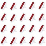 KLICK E-21 Euro Neon Indicator Plate, Modular Neon Socket, Red Indicator Socket, Socket For Home, Office And More (6 AMP, 240V, Pack Of 20)