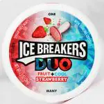 Ice Breakers Duo Fruit And Cool Mints Strawberry, 36 G