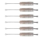 ZX Test Tube Brush, Pack of 6, 200mm Long,Nylon Made for Cleaning or lab use 1000 ML || Measuring Jug for Lab ||