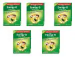 Care Energy D 220gm,Instant Energy Health Drink Orange flavor/Vitamin D/Pack of 5
