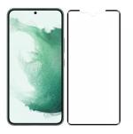 Lustree Samsung Galaxy S22 5G Black Tempered Glass Scratch Proof and Bubble Free Screen Protector with Dry and Wet Wipe