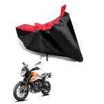 KEDIT New KTM 250 Adventure Universal Motorcycle Bike/Scooty Two Wheeler Safety Full Body Cover KTM 250 Adventure Red Black Colour KK-379