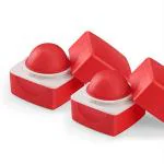 Red Hibiscus Flavour Lip Balm With Benefits of Hibiscus, Jojoba Oil & Shea Butter, For Dark Lips to Lighten, Lip Care for Dry & Chapped Lips, 100% Organic, Paraben & Sulphate Free For Girls & Women - 10 gm (Pack of 2)