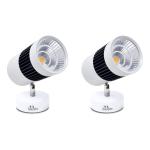 Murphy 30W Adjustable Natural White LED Wall COB Surface Mounted Spot Light (pack of 2)