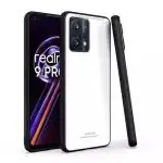 Mamani Realme Narzo 50 Pro 5G White Glass shockproof Mobile Case Cover 7.5 x 1 x 16 cm