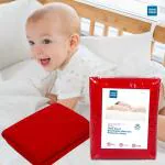 Mee Mee Red Medium Reusable Mat Water Proof/Extra Absorbent Dry Sheets/Bed Protector