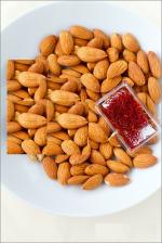 Kotaliya California Almonds (250) + 1Gm Mdh Saffron# Just Here Combo (200)