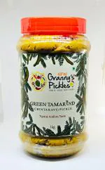 NFW Granny's Pickles Chintakayi (Green Tamarind) Pickle - Typical Andhra Taste 1KG