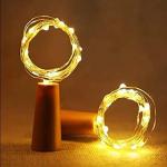 RSP Quality Bit Bottle Lights Battery Powered, Cork Shaped Fairy String Starry Diwali DIY, Party, Christmas NYE Decoration Lights
