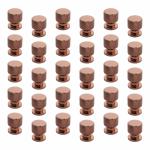 LAPO Aluminum Drawer Knob,Cabinet Knobs, Drawer Pulls - Sleek PVD Rose Gold Finish - Perfect for Home & Office Drawers - Pack of 30