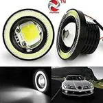 Fiable White High Power Led Projector Lamps Cob With White Angel Lights Eye Ring For Maruti Suzuki Ertiga Old
