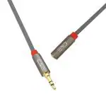 C & E 3.5MM Aux Stereo Jack Audio (AUX Extension Cable) Male to Female Cable for Phone, Soundbars, Speakers, Headphones, Car Stereo, 24K Gold Plated50 Feet / 15 Meter