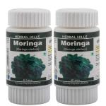 Herbal Hills Moringa Tablets 60 Capsules (Pack of 2)