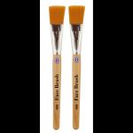 Ear Lobe & Accessories Face Pack Brush Pac of 2pcs