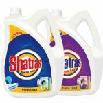 Shatras Deep Action - Front Load Laundry Liquid Detergent 5L | Natural Formula for Tough Stain Removal & Fabric Care | No Harsh Chemicals | For Top Load And Front Load Washing Machine - Pack Of 2