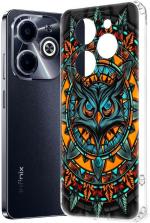 Fashionury Back Cover for Infinix HOT 40i (Multicolor, Grip Case, Silicon, Pack of: 1)