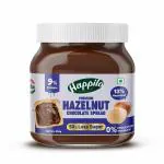 Happilo Premium Chocolate Hazelnut Spread 350g, Low Carb Chocolate Dessert Spread, Smooth & Delicious