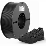 Creality CR-TPR 65A 2.85mm 3D Printing Filament 1kg Black Color