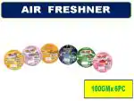 Helper Air Freshner Net Round Mix 6 Fragrance, 100g Box