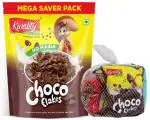 Kwality Choco Flakes 1 Kg Pouch + Combi (120*6) 620g Pack2