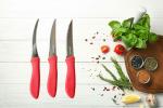 ALKAR Kitchenware Red Stainless Steel Knife Set - Pack Of 3