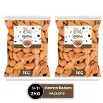 Nuts Vakil 2 kg Mamra Almonds| Badam Dry Fruits