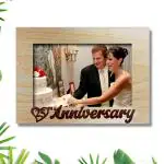 Expleasia wooden Photo Frame Wall décor Photo Frame for Home & Office - (25th Anniversary)