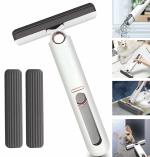 Windbuzz Mini Mop Home Squeeze Mop Simple for Kitchen Cleaning Tools Car Desk Office Window Wall Cleaner Household Cleaning Tools, Plastic 1 PCS