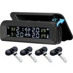 ROBOSTORE INDIA Voice Alert USB/Solar Powered TPMS Internal Sensor Windshield TPMS