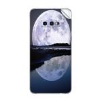 GADGETSWRAP Printed Vinyl Skin Sticker for Samsung Galaxy S10 E - full moon reflection