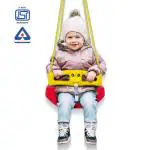 Dash Swing for Kids Baby Swing Hanging Indoor Outdoor , Jhula for Baby (6 Months to 3 Years)(RED)