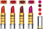 OUR BEAUTY Multicolor  Long Stay And Soft Matte Lipstick Set 29Aug26, 12.8 G (Set Of 4)