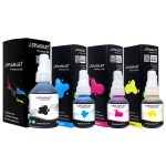 Splashjet Refill Ink for Brother DCP T310, T510, T910, T710, T4000W, T4500W, T300W, T800W, T700, T810, J100 - Printers (C/M/Y - 50gm x 3) (Black x 105gm) - Compatible Ink - 502372